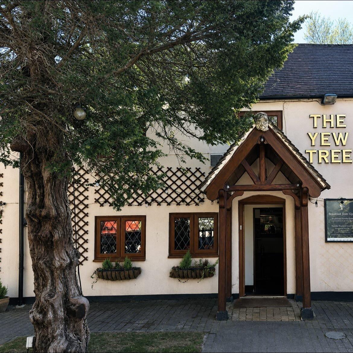 The pub frontage at The Yew Tree, Maidstone